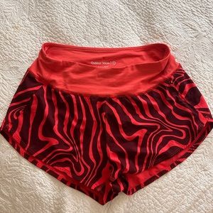 Outdoor Voices print shorts